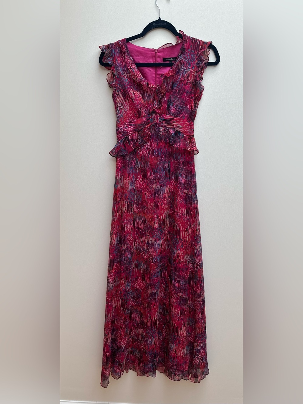 Nanette Lepore Multicolor chiffon Women’s Vintage Silk Summer  size 0 Dress